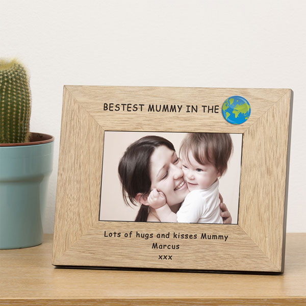 Personalised Best Mummy Frame