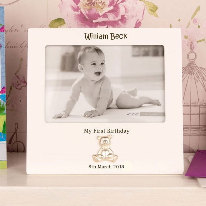 Personalised First Birthday Frame
