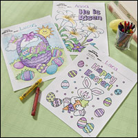 Free Easter Colouring Pages