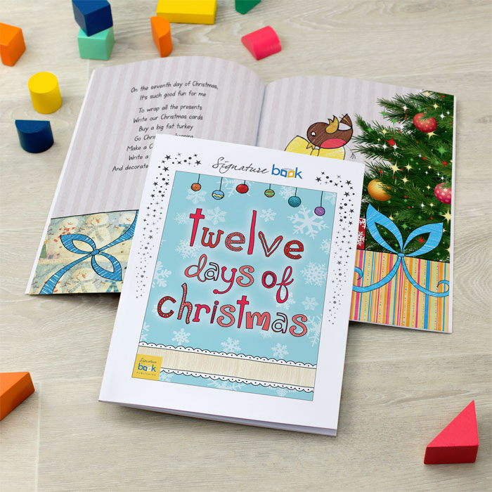 Personalised Twelve Days of Christmas Book