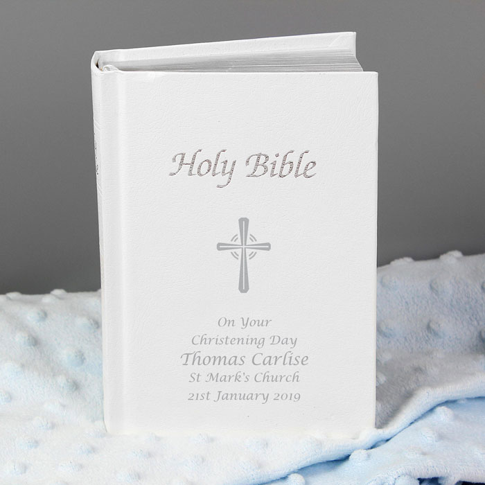Personalised Christening or Communion Bible