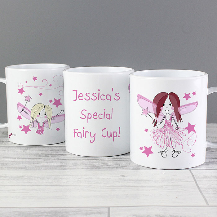 Drop Proof Personalised Fairy Name Cup