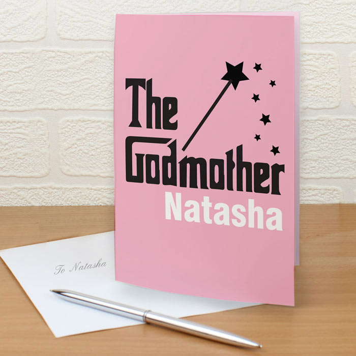 Personalised The Godmother Card Exclusive