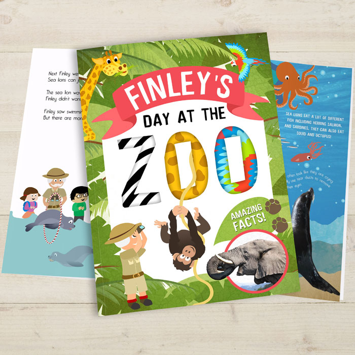 Personalised Your Day at the Zoo Book