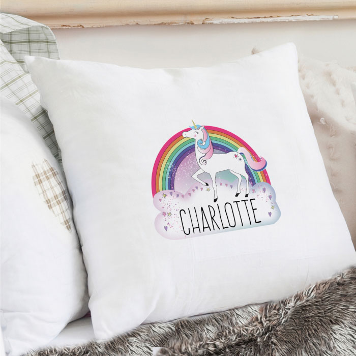 Personalised Unicorn Cushion Cover