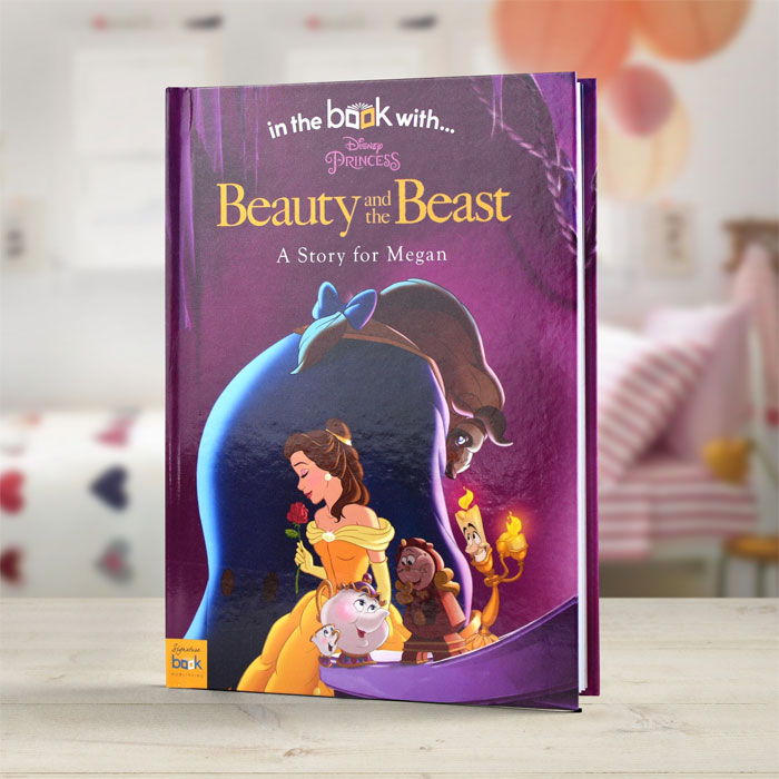 Personalised Disney Beauty and The Beast Story Book