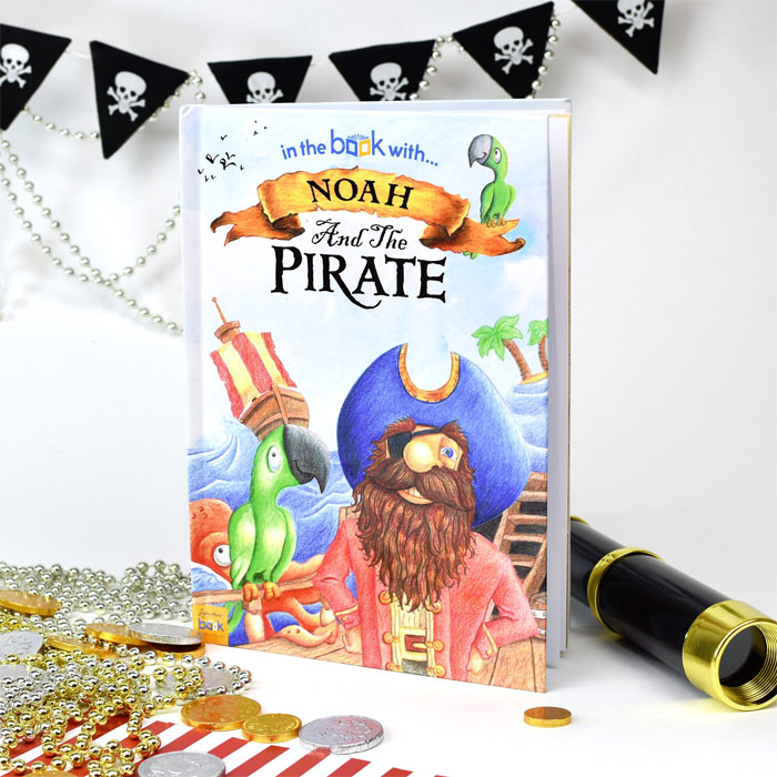 Childrens Personalised Pirate Story Book