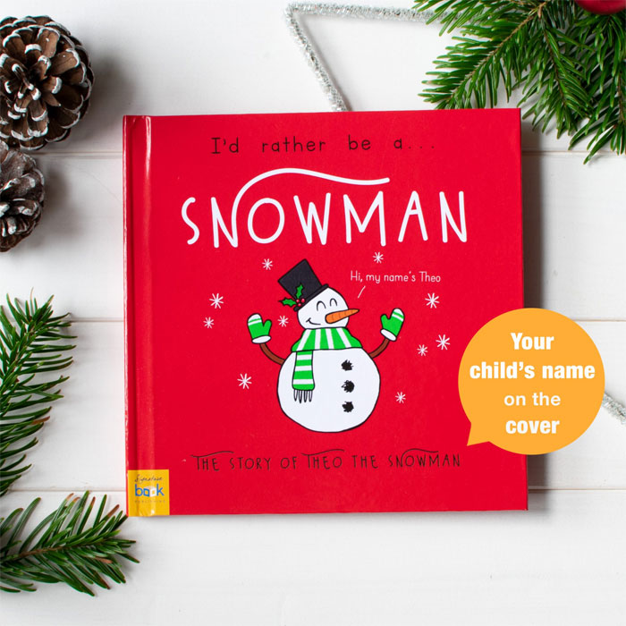 I'd Rather Be A Snowman Personalised Storybook