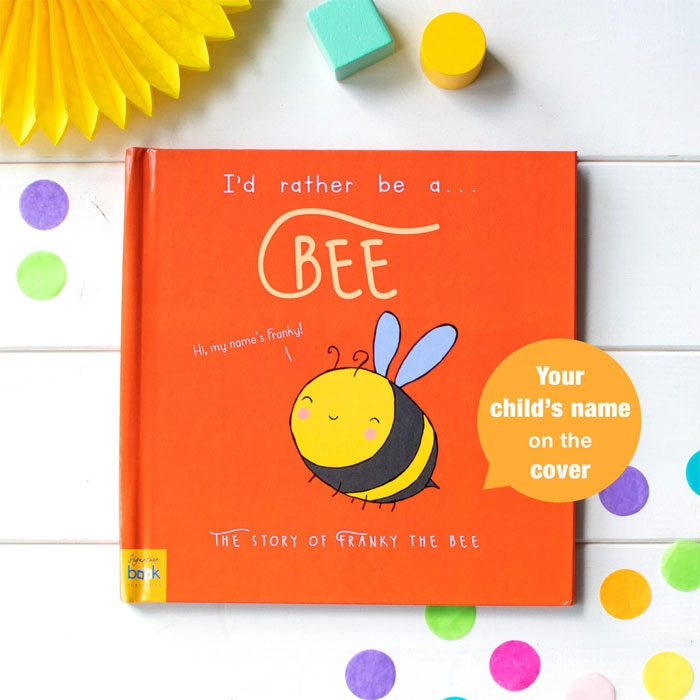 I'd Rather Be A Bee Personalised Storybook