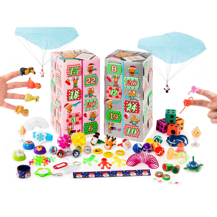 Prefilled Toys Advent Calendar Box