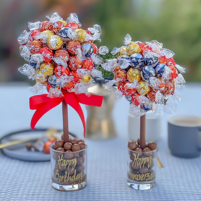 Personalised Mixed Lindt Lindor Sweet Tree[