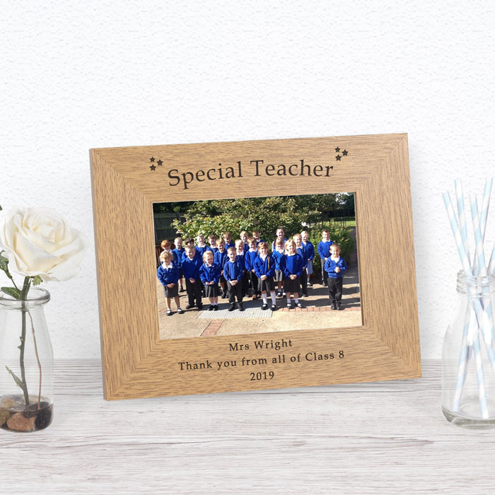 Special Teacher Wood Frame 7x5 Inch