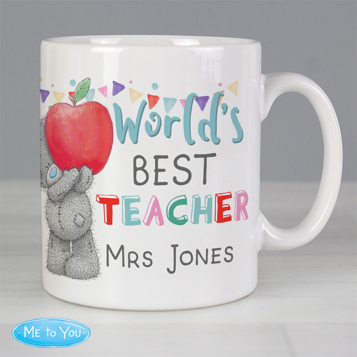 Personalised Me to You Worlds Best Teacher Mug