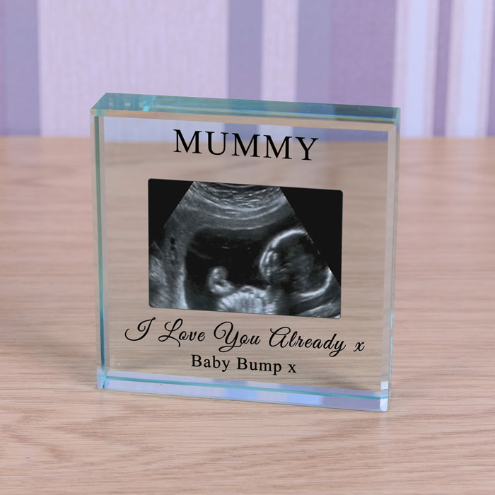 Personalised Photo Baby Scan Token Love You Already