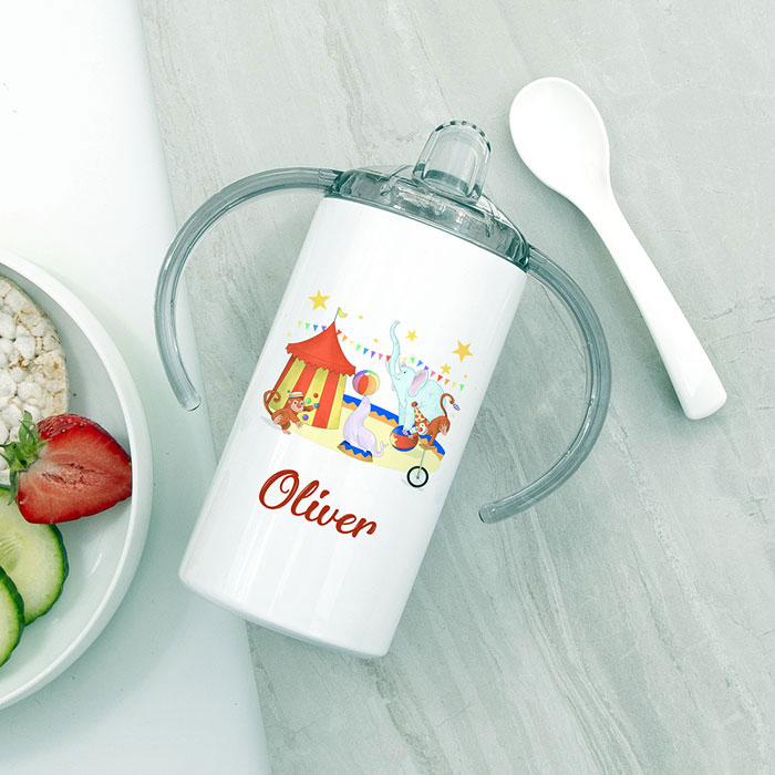 Personalised Circus Sippy Cup