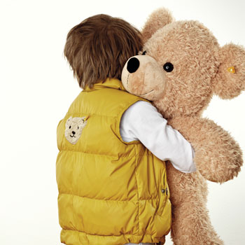 Cuddling Teddy Bear