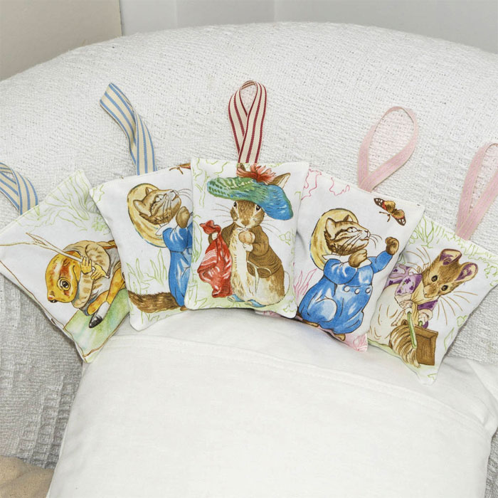 Beatrix Potter Welcome to the World Personalised Cushion