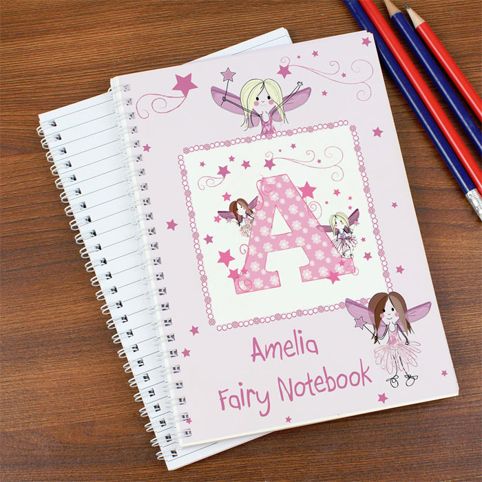 Personalised Fairy A5 Notebook