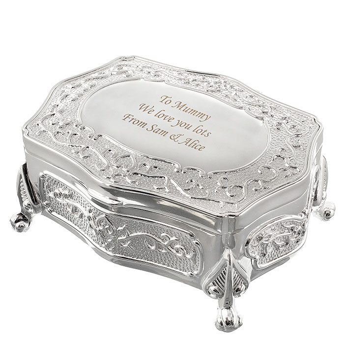 Personalised Antique Style Trinket Box