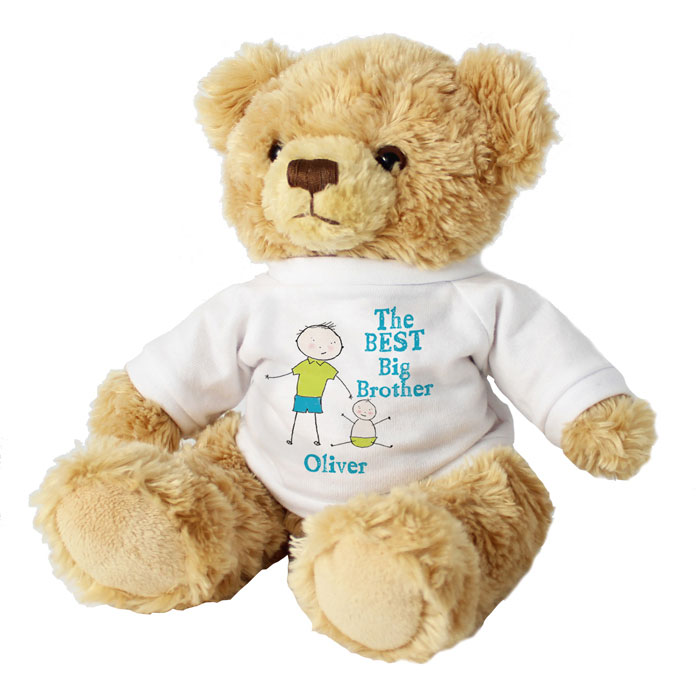Personalised Best Big Brother Teddy Bear Exclusive