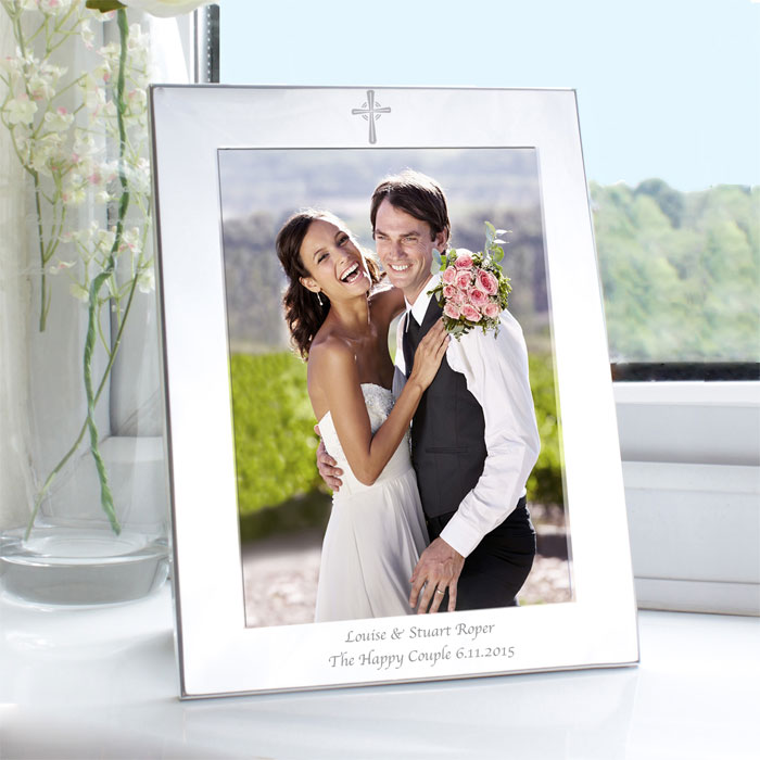 Personalised 5x7 inch Cross Frame