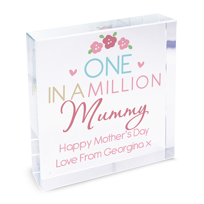 One in a Million Large Personalised Token Mummy Grandma etc