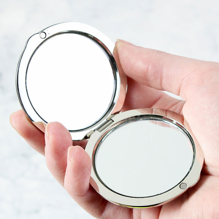 Beautiful Bridesmaid Personalised Compact Mirror