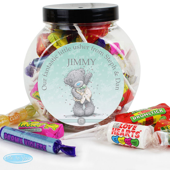 Personalised Me To You Page Boy Wedding Sweets