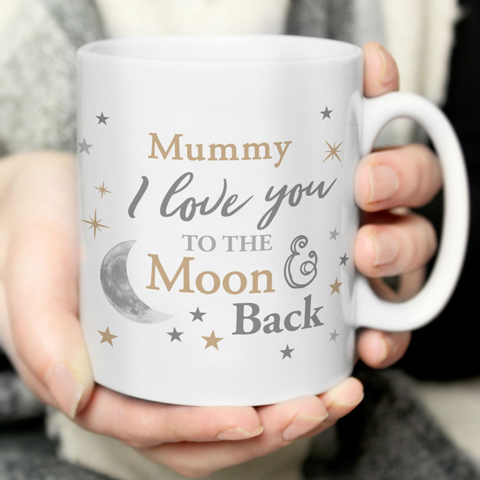 Personalised To the Moon and Back Mug Any Name and Message