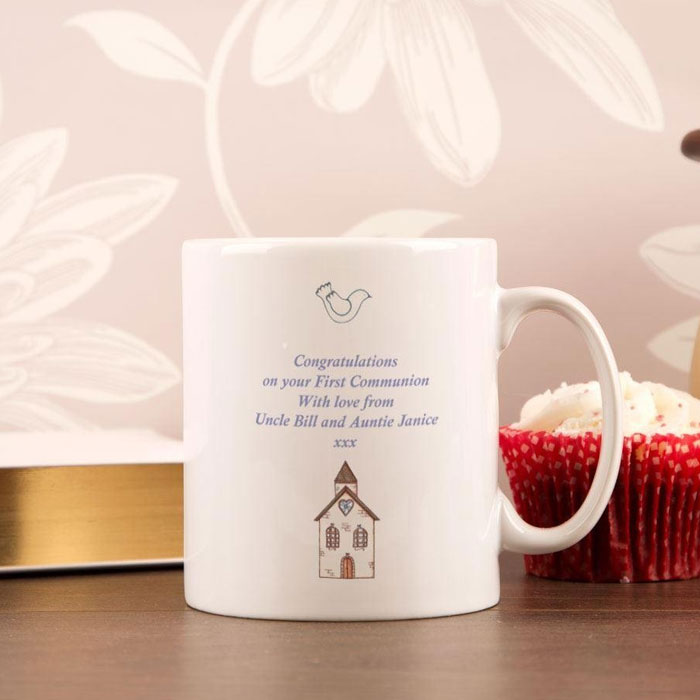 Personalised First Holy Communion Eucharist Design Mug