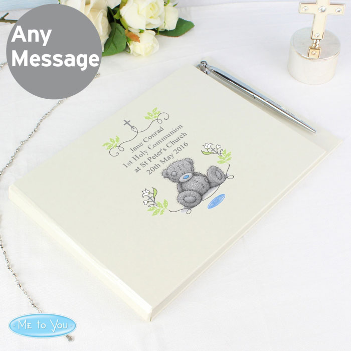 Personalised Tatty Teddy Guest Book and Pen