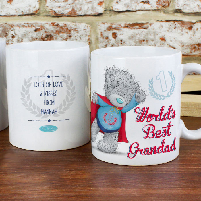 Personalised Me To You Worlds Best Mug Dad Grandad etc