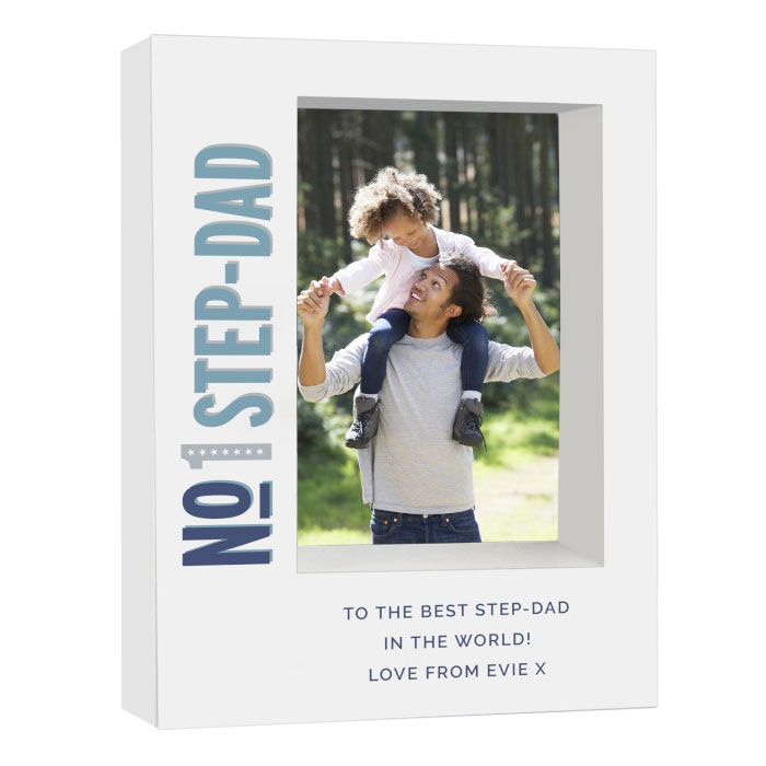 Personalised Number 1 Box Photo Frame 5 x 7