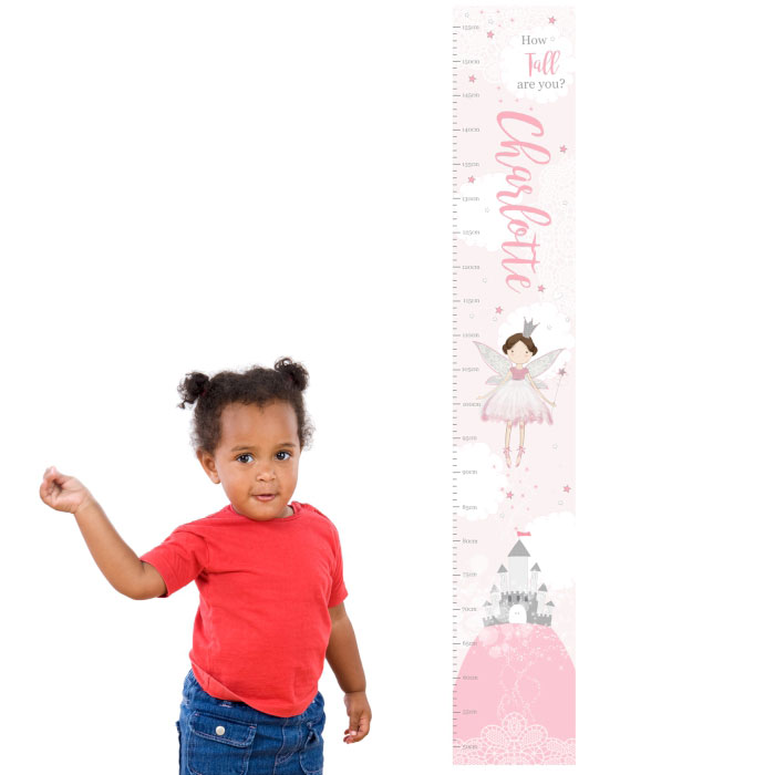 Personalised Fairy Princess Height Chart