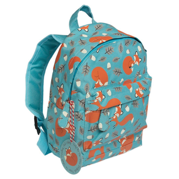 Personalised Fox Backpack School Nursery Bag