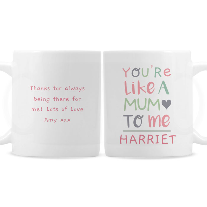 Personalised Youre Like a Mum to Me Mug