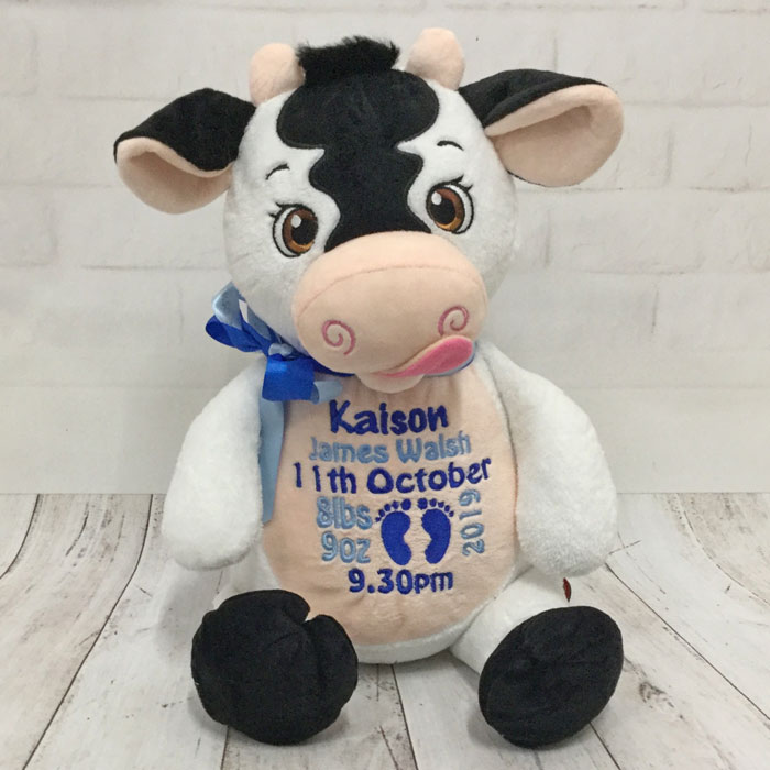 Personalised Cubbies Cow