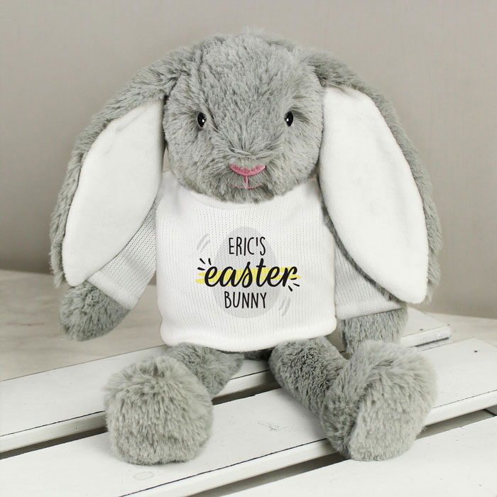 Personalised Easter Bunny Rabbit In Tee Shirt