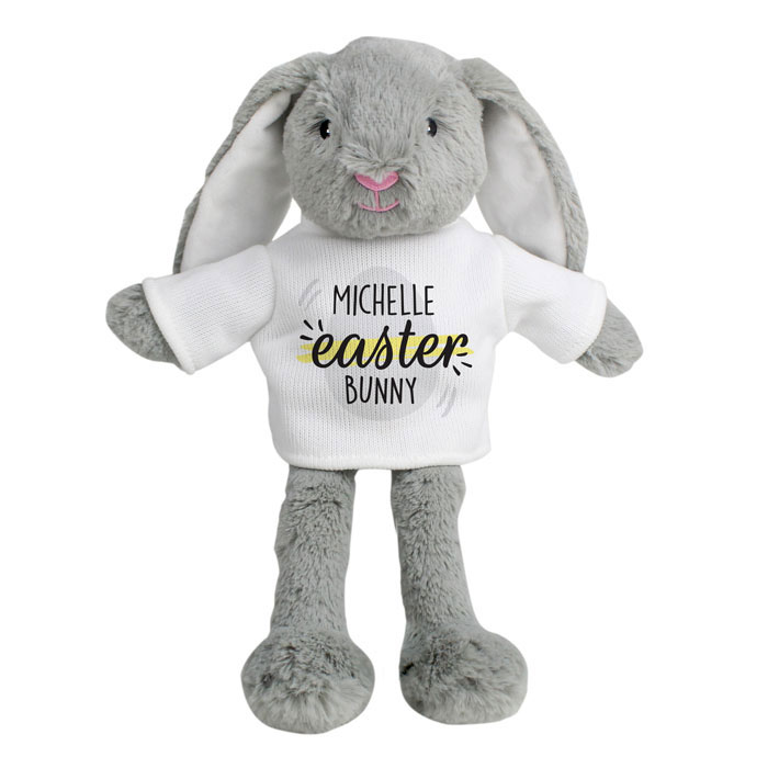 Personalised Easter Bunny Rabbit In Tee Shirt