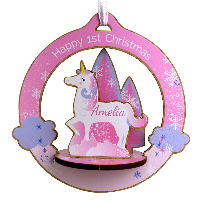 Personalised Make Your Own Unicorn 3D Decoration Kit