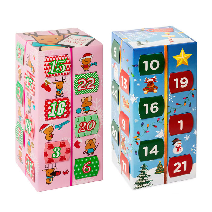 Kids Advent Calendar Box With Haribo Sweets