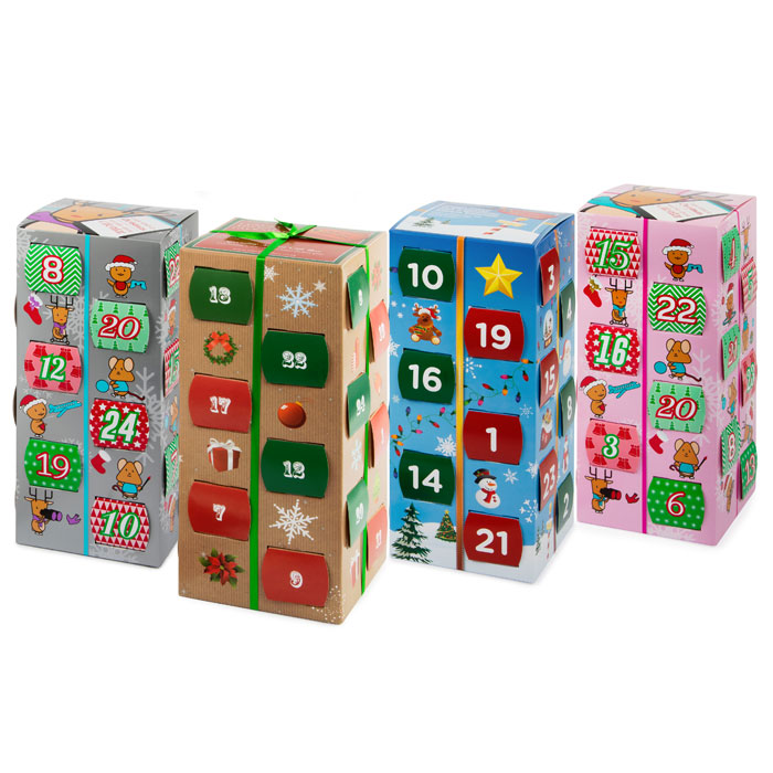 Kids Advent Calendar Box With Haribo Sweets