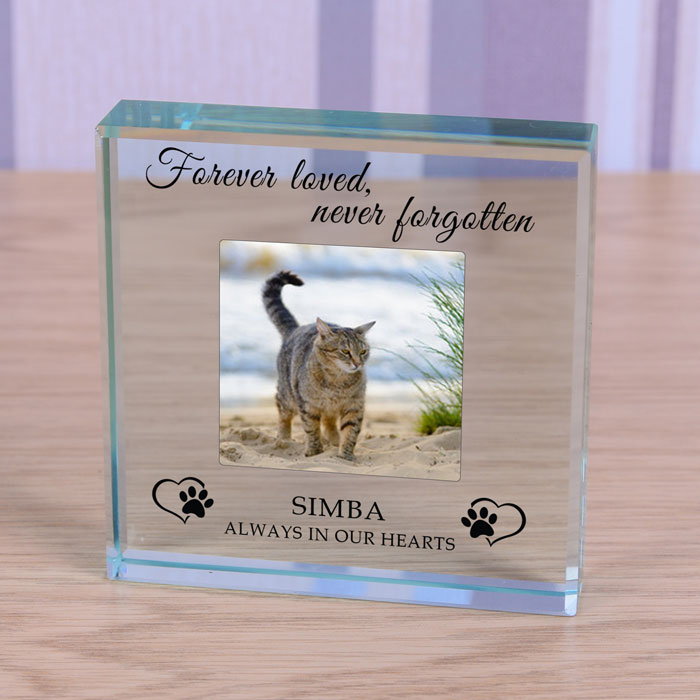 Personalised Pet Photo Memorial Token Always in our Hearts