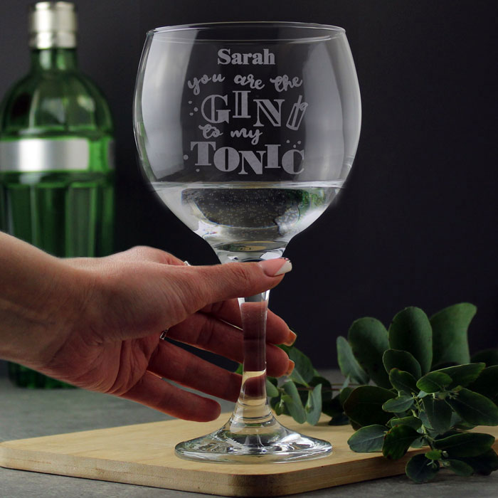 Personalised Gin To My Tonic Gin Gift Set