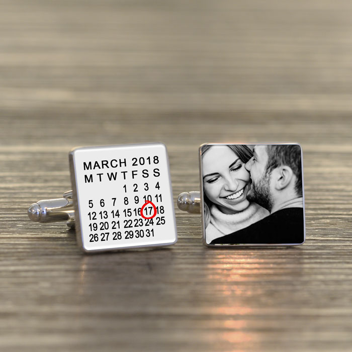 Personalised Special Date Photo Cufflinks