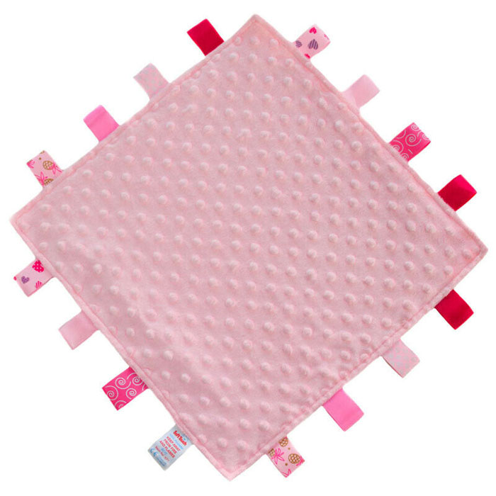 Personalised Pink Taggies Comforter