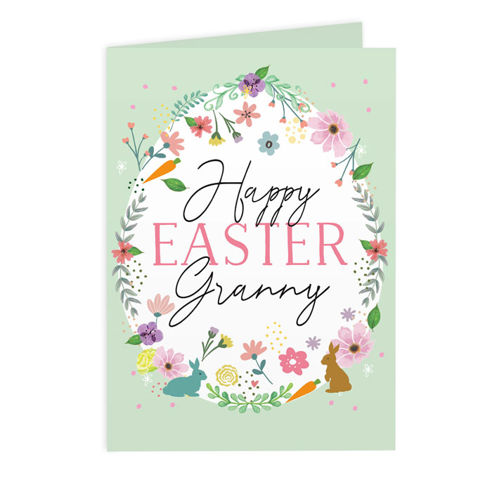 Personalised Easter Springtime Card