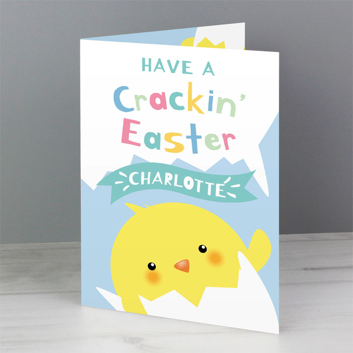 Personalised Have A Cracking Easter Card