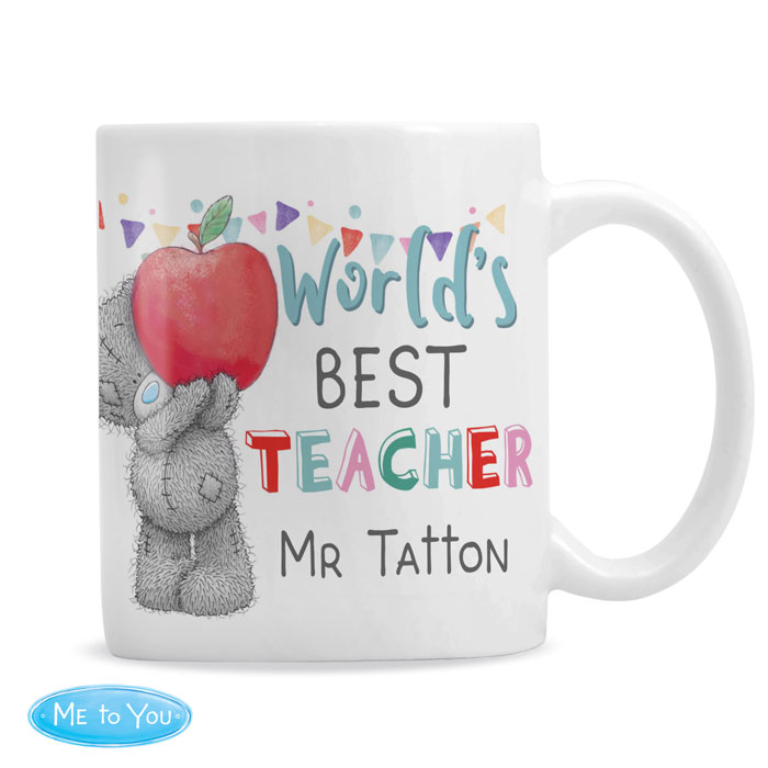 Personalised Me to You Worlds Best Teacher Mug