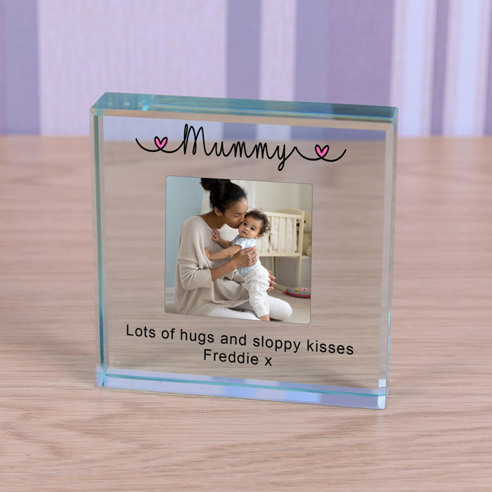 Personalised Photo Glass Token Mummy